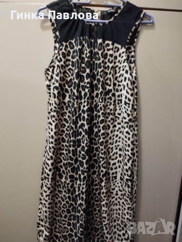 Lindex- рокля- животински принт № 38, снимка 3 - Рокли - 40877488