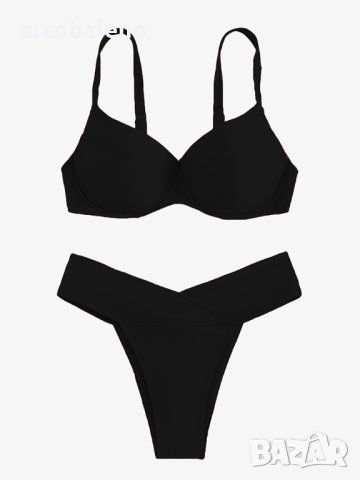 Секси дамски бански костюм, 5цвята , снимка 6 - Бански костюми - 40361464