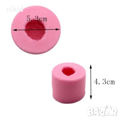 3D едър затворен Божур дълбок калъп силиконов молд форма фондан торта украса шоколад гипс сапун свещ, снимка 5 - Форми - 22131014