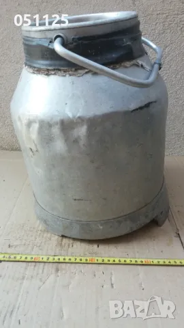 алуминиев гюм за мляко 20 литра, снимка 6 - Други стоки за животни - 48200619