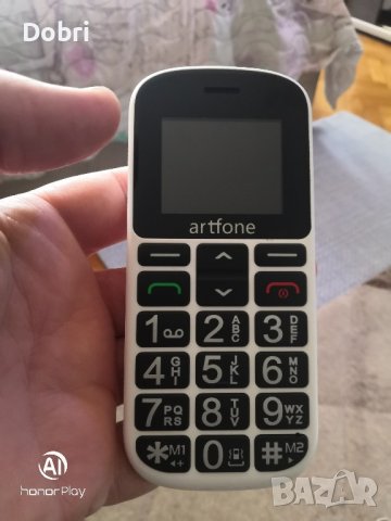 Телефон за възрастни Artfone CS188, две сим карти, зарядно и кабел , снимка 6 - Телефони с две сим карти - 43512280