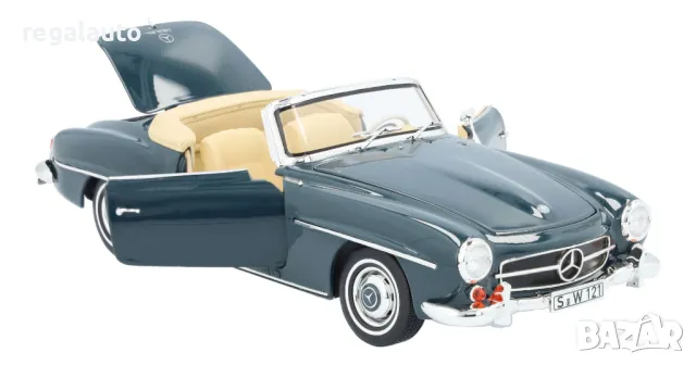 B66040679,умален модел die-cast Mercedes-Benz 190 SL Roadster W 121 (1954-1963)1:18, снимка 5 - Колекции - 39416992