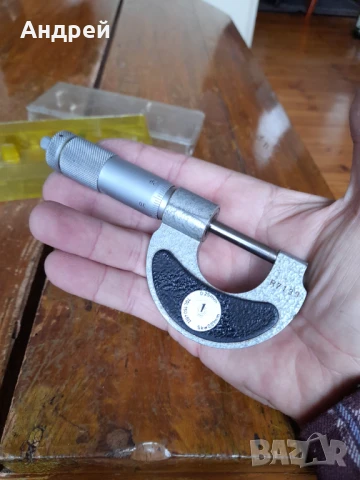 Стар микрометър Suhl, снимка 5 - Шублери - 50474912