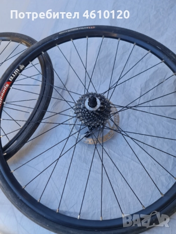 Комплект шосейни капли с гуми Shimano Deore 26x1, снимка 4 - Велосипеди - 52240099