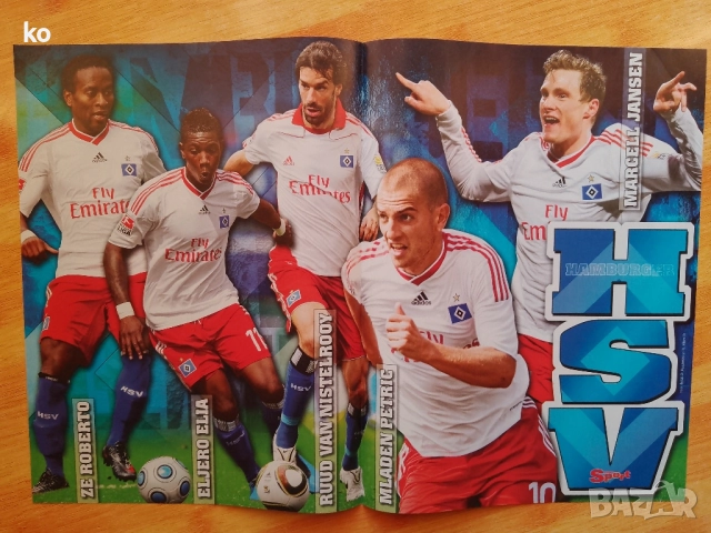 Футболни плакати от чужди списания, снимка 12 - Списания и комикси - 51358672