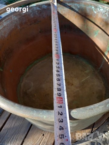 голям меден бакър, снимка 7 - Антикварни и старинни предмети - 43058400