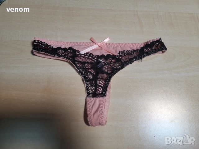 Стилни прашки с дантела и панделка, снимка 3 - Бельо - 53441161