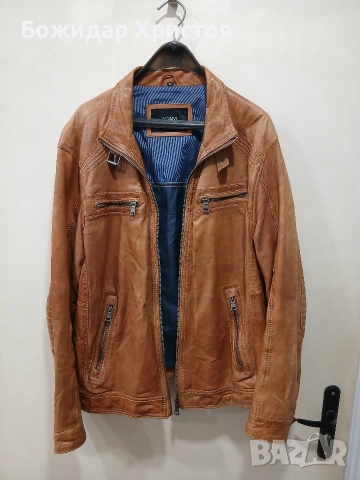 Мъжко кожено яке ADAM FRIDAY – естествена кожа – размер 54 / XXL