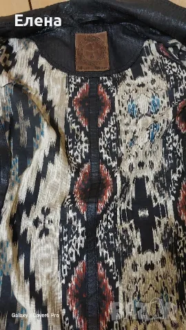 Яке TRUE-BORN. Естествена кожа. размер S., снимка 15 - Якета - 49744286