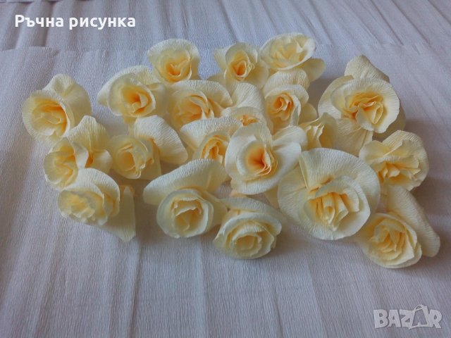 Рози за декорация 0.50ст , снимка 1 - Изкуствени цветя - 27019485