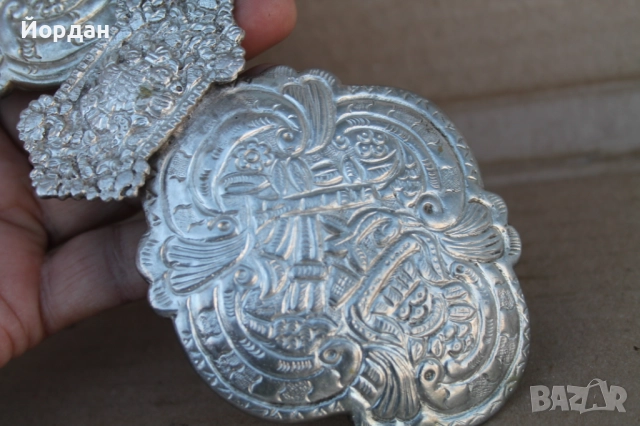 Сребърни пафти, снимка 13 - Антикварни и старинни предмети - 52367237