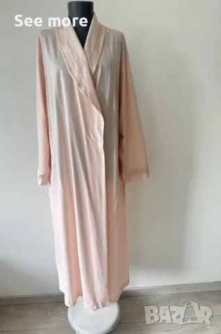 Дамски памучен халат TRIUMPH в розов цвят 44, снимка 1