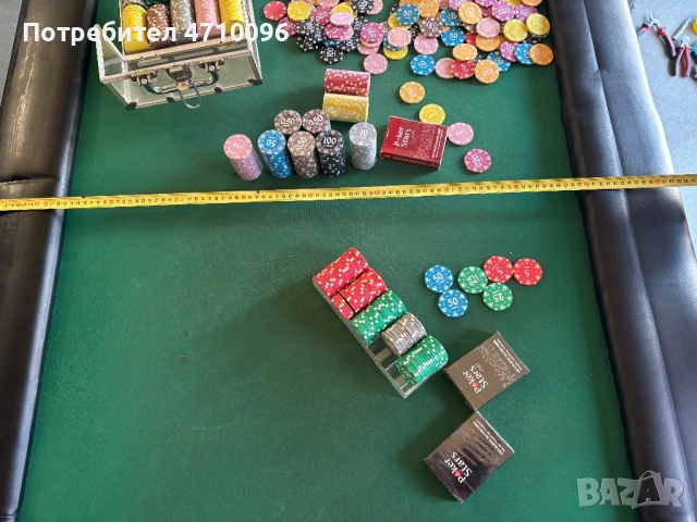 Згаваема маса за Тексас холден покер , снимка 7 - Настолни игри - 53113928