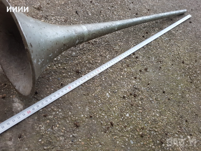 Военна тръба рог свирка, снимка 3 - Антикварни и старинни предмети - 52829653