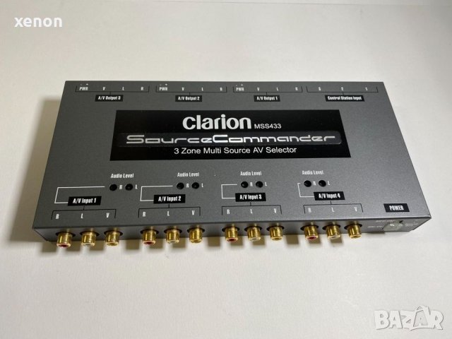 Clarion MSS433 (Multi Source AV превключвател), снимка 2 - Аксесоари и консумативи - 34733924