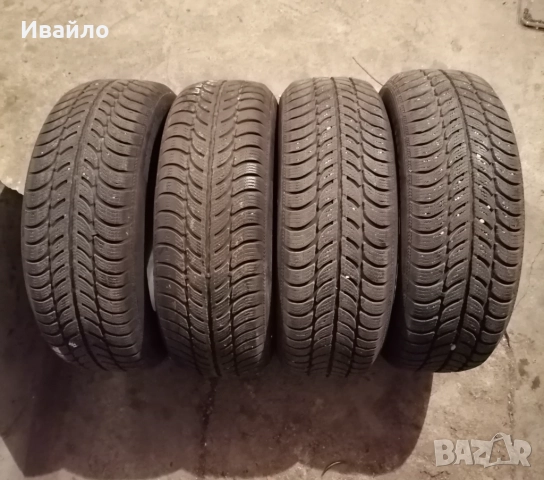 Продавам 4 броя Зимни гуми 195.65.15 на 1 сезон дот 2019 Sava 