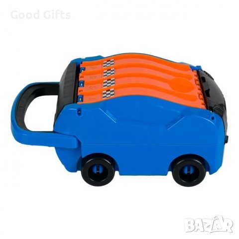 Детски куфар - Писта Гараж с 2 коли, снимка 4 - Коли, камиони, мотори, писти - 39174143