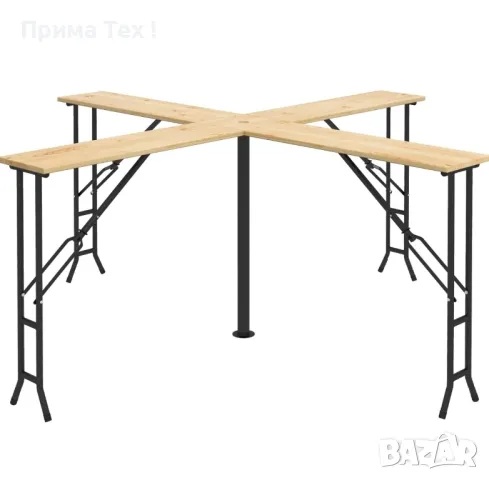 Сгъваема маса Outsunny за до 20 човека  , снимка 1