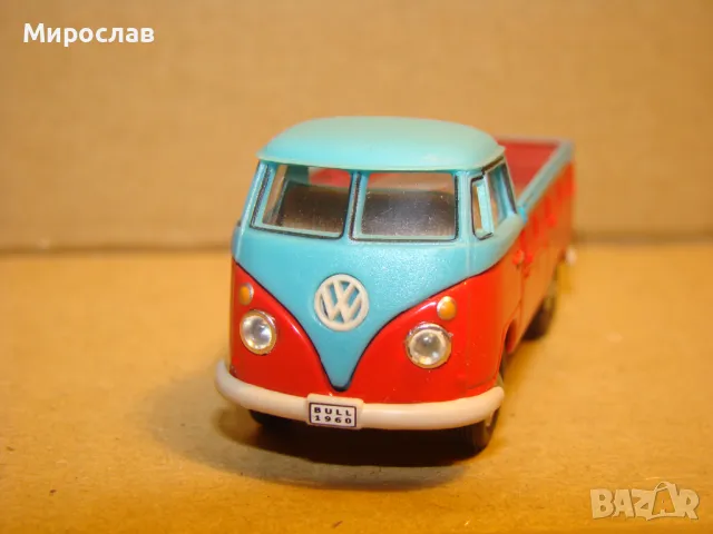 1:72 SCHUCO??? VW МИКРОБУС ИГРАЧКА КОЛИЧКА МОДЕЛ, снимка 2 - Колекции - 48500790