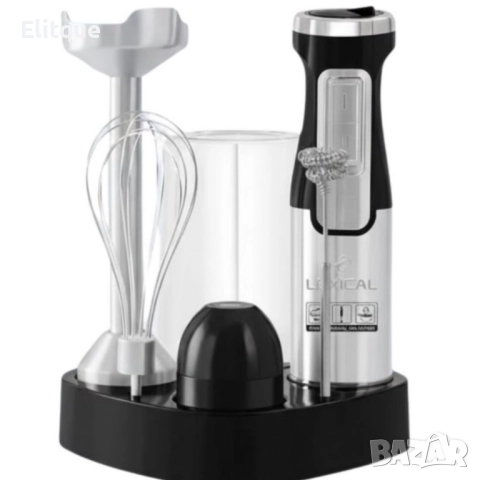 Мощен ръчен блендер Lexical-LHB-1666 6-в-1: Пасиране, разбиване и повече с 800W мощност, снимка 3 - Други - 52888910