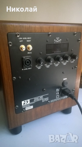 Subwoofer-Bk Electronics Gemini 150W-субуфер, снимка 6 - Тонколони - 51626721