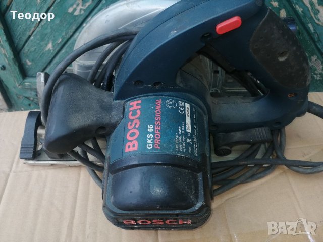 Циркуляр bosch gks 65, снимка 4 - Други инструменти - 33400383