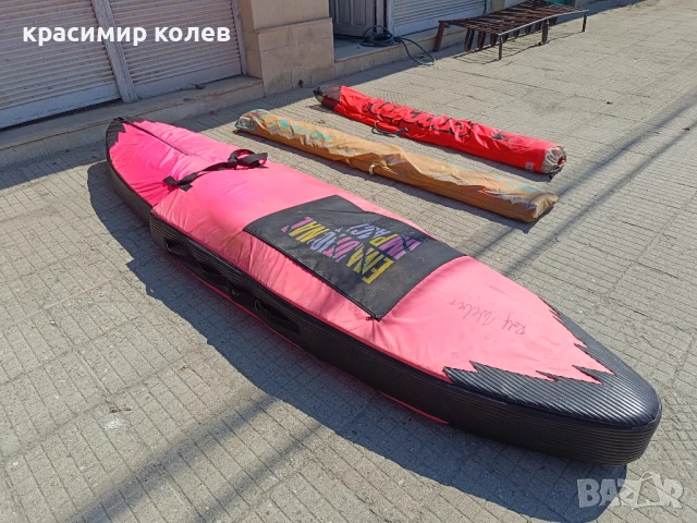 уинд сърф ,гик,мачта и 2 платна +калъф, снимка 1