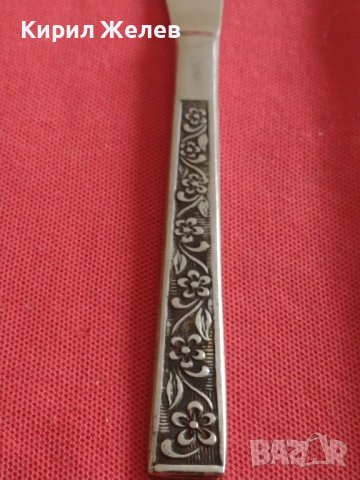 Стар нож от соца красива орнаментика перфектно състояние за КОЛЕКЦИЯ ДЕКОРАЦИЯ БИТОВ КЪТ 35287, снимка 2 - Други ценни предмети - 43817604