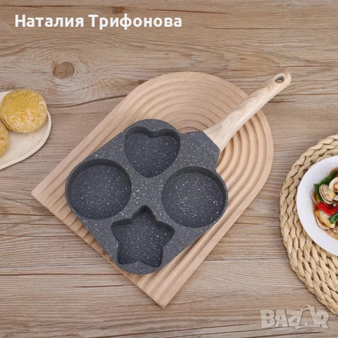 Тигани за яйца, палачинки, кюфтенца, газова индукция, снимка 5 - Съдове за готвене - 53213580