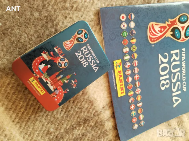 Албум Panini 2018 + Кутия за стикери, снимка 7 - Фен артикули - 47643619