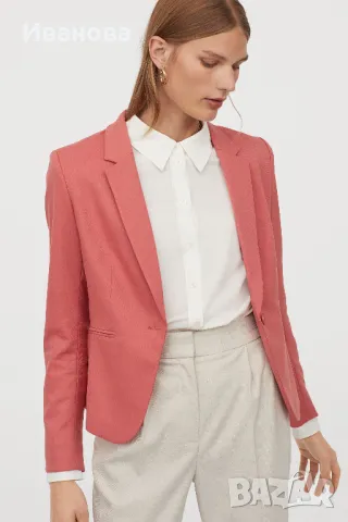 Тъмносин блейзер. Сако. Блейзър в два цвята H&M, снимка 7 - Сака - 49607326