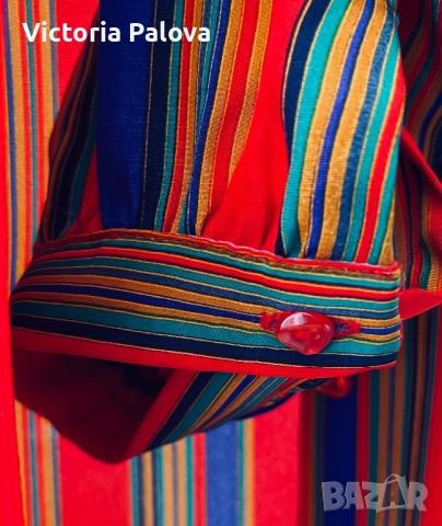  Vintage блуза/риза  MAEPSY BANG HIGH FASHION , снимка 5 - Ризи - 52095519