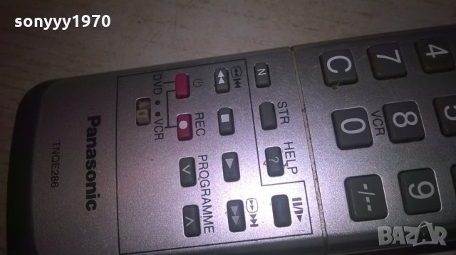 panasonic tnqe286 dvd/vcr/tv remote control-внос финландия, снимка 14 - Дистанционни - 27987412