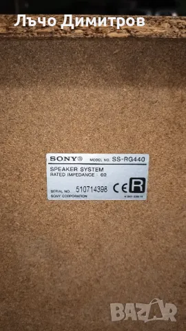 SONY SS-RG440, снимка 3 - Тонколони - 47457041