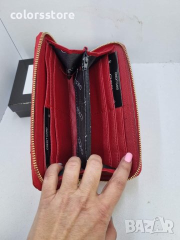 Червено портмоне  Г-чи VL-G156, снимка 2 - Портфейли, портмонета - 40596966