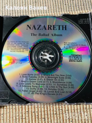 Nazareth,Scorpions , снимка 7 - CD дискове - 37871968