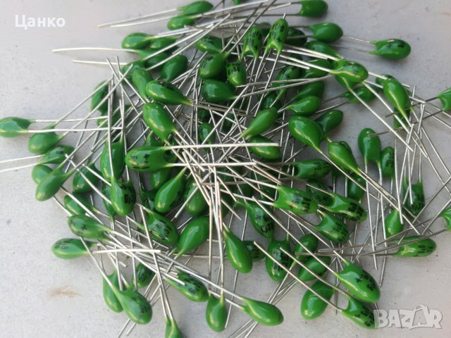 Продавам кондензатор - танталов 6,8µF/6,3V, снимка 4 - Друга електроника - 36685795