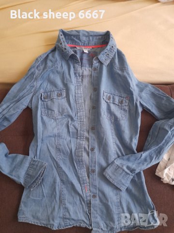 Ризи и панталони zara,hm,tally wejil,esprite, снимка 12 - Ризи - 40730322