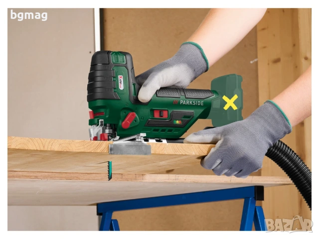 PARKSIDE 12V Безжичен прободен трион-зеге PSTKA 12 C3, без батерия и зарядно устройство, снимка 4 - Други инструменти - 53274509