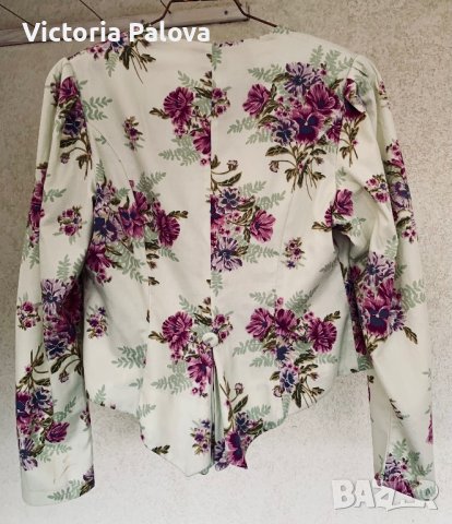 Уникално сако LAURA ASHLEY vintage , снимка 8 - Сака - 43238333