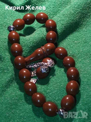 ТРАДИЦИОННА ГРЪЦКА МОЛИТВЕНА БРОЕНИЦА КОМБОЛОЙ За КОЛЕКЦИЯ ПОДАРЪК РЕТРО ДЕКОРАЦИЯ 47084, снимка 11 - Други ценни предмети - 46774856