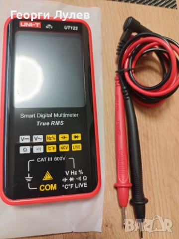 Цифров смарт мултиметър UNIT-T UT122, снимка 3 - Друга електроника - 53147476
