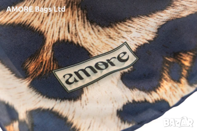 Елегантен дамски шал AMORE Carlotta, 90смх90см, снимка 5 - Шалове - 50659622