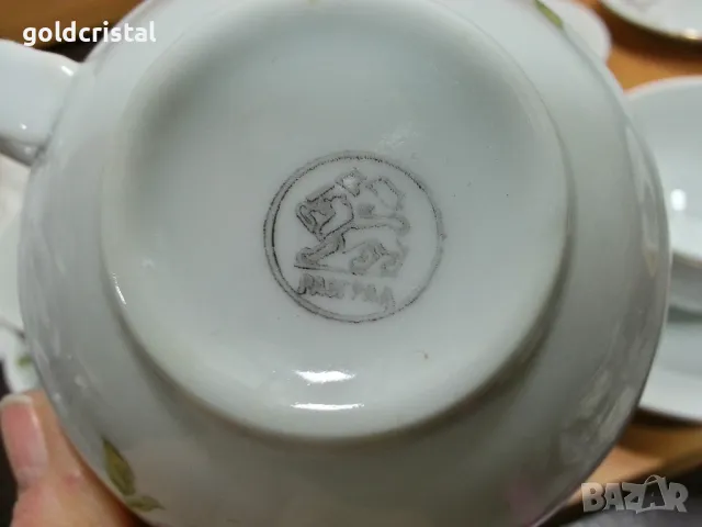 Стар български порцелан чаши за чай, снимка 9 - Антикварни и старинни предмети - 49157944