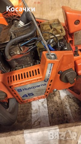Бензинова резачка Хускварна/Husqvarna  45, снимка 1