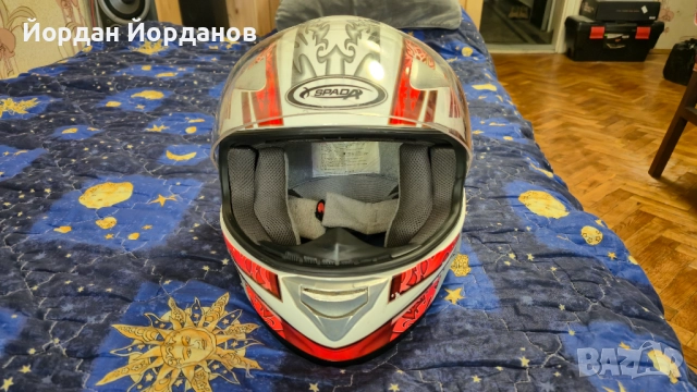 Моторен шлем SPADA RP-700 - E9, снимка 6 - Други спортове - 52231531