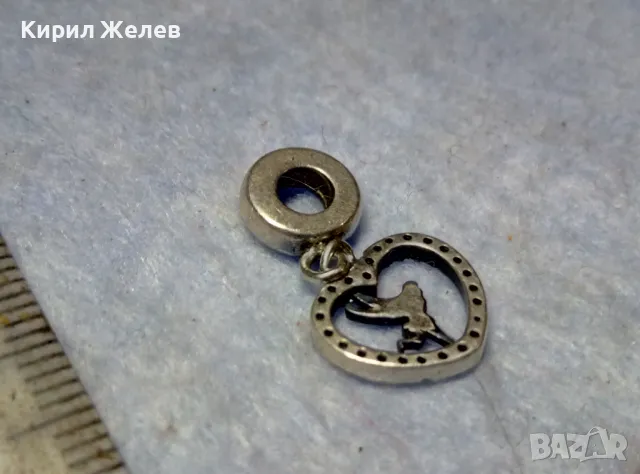 PANDORA СКЪПОЦЕНЕН СРЕБЪРЕН ПЕНДАНТ СРЕБРО S 925 на ПАНДОРА с ИСКРЯЩИ ЦИРКОНИ 46911, снимка 10 - Колиета, медальони, синджири - 49682613