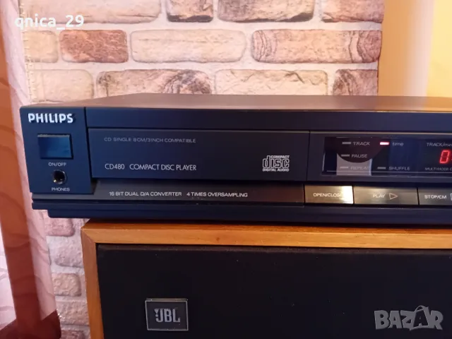 Philips CD-480 / TDA 1543, снимка 2 - Декове - 49243193