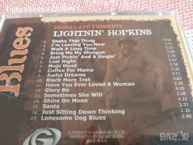 LIGHTNIN HOPKINS, снимка 8 - CD дискове - 42951756