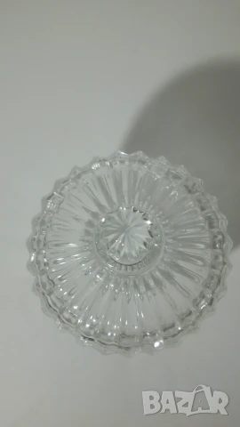 Стъклен или кристален държач за бонбони, снимка 7 - Прибори за хранене, готвене и сервиране - 51055428